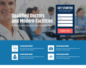 Healthcare Landing Pages