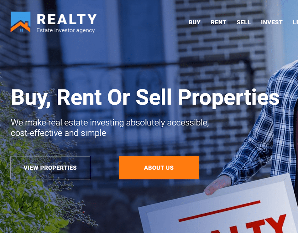 Real Estate Website Design and Development